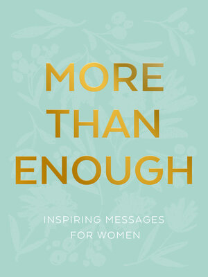 cover image of More than Enough